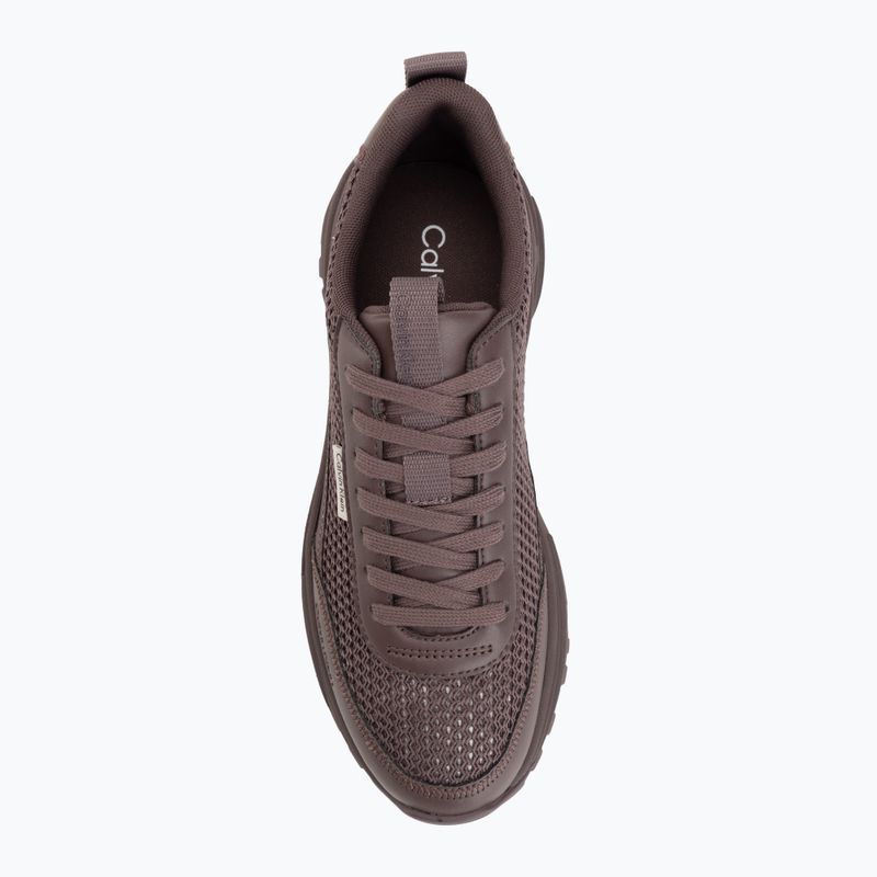 Damenschuhe Calvin Klein HW0HW03000 Hike Runner Lup Lin Mesh peppercorn 5