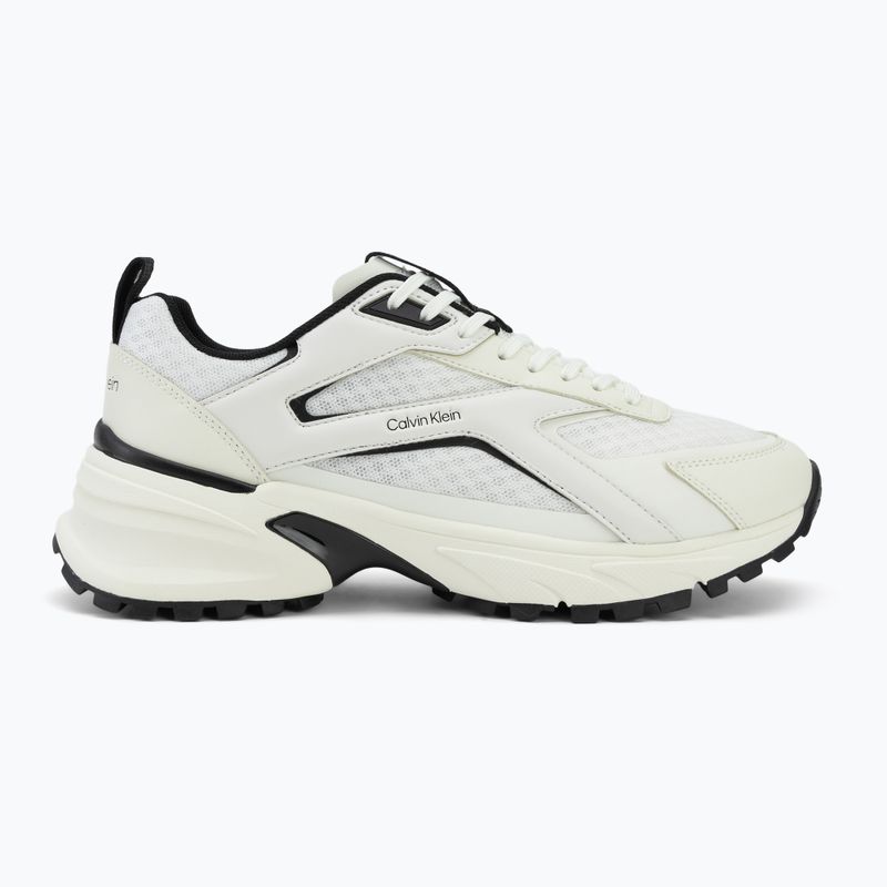 Damenschuhe Calvin Klein HW0HW03002 Hike Run Ckstripe Mesh bright white/black 2