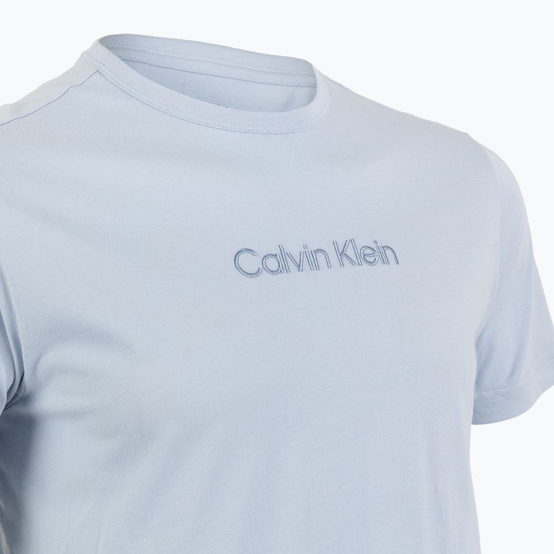 Herrenpyjama Calvin Klein LV00NM2900 breezy blue top w/diamond logo 5