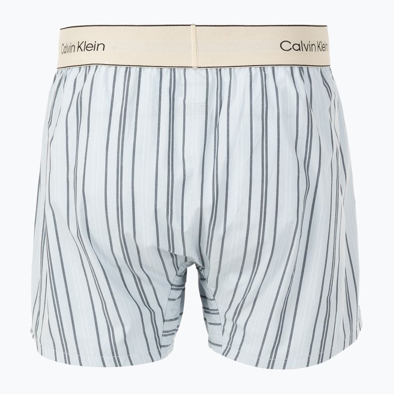 Boxershorts Calvin Klein LV00NM2945 Boxer Trad majorca stripe breezy blue 2