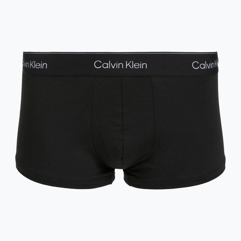 Herren-Boxershorts Calvin Klein LV00NB4390 Low Rise Trunk 5 pairs black wb/blue descent wb/green bi/khaki 6