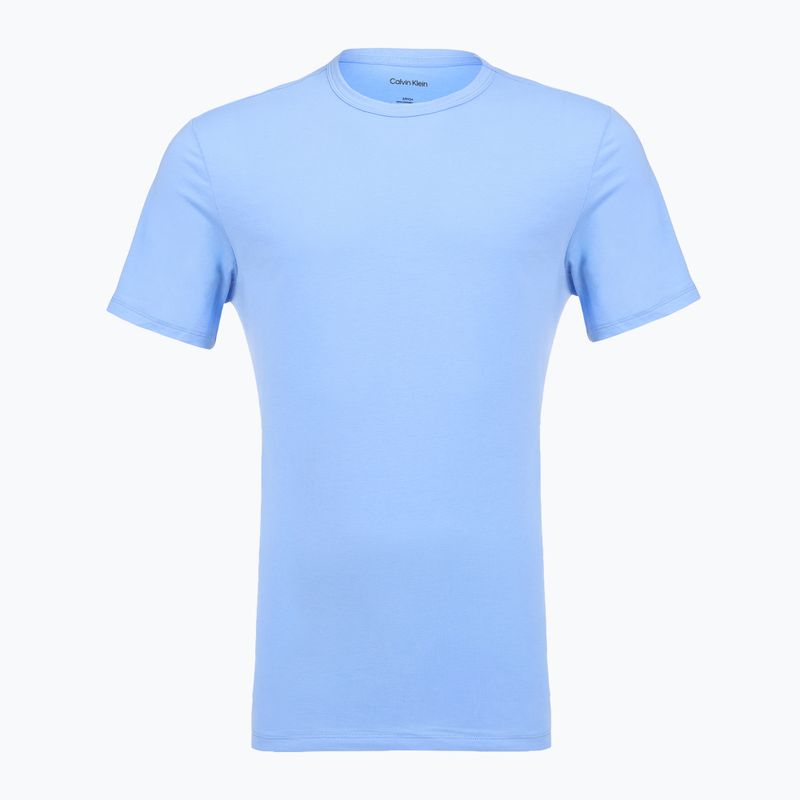 Herren T-Shirt Calvin Klein LV00NB4185 Crew Neck 3 pcs. black with blue descent emb/blue descent 7