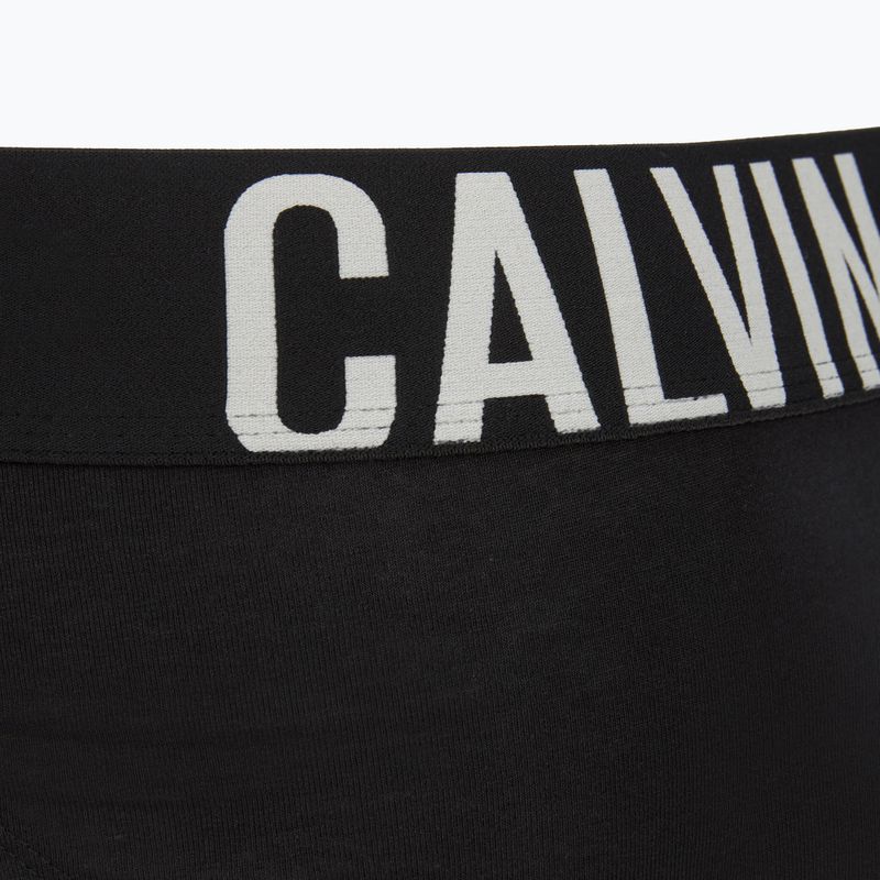 Herren-Slips Calvin Klein 000NB3607A Hip Brief 3 pairs black with oatmeal logo/black with age 6