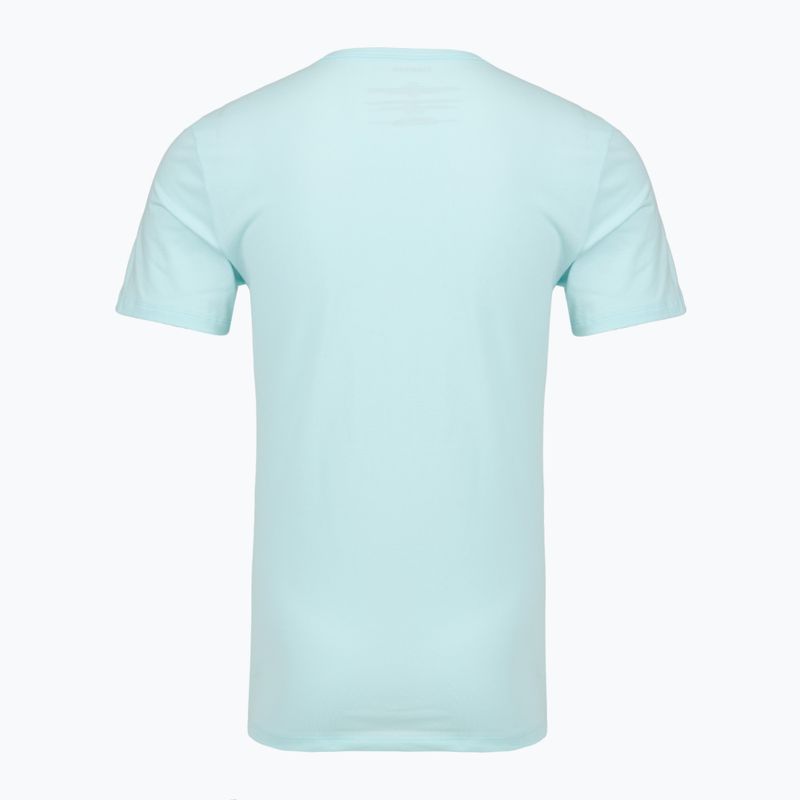 Herren T-Shirt Calvin Klein LV00NB4185 Crew Neck 3 pcs. black in sea spray emb/sea spray in 3