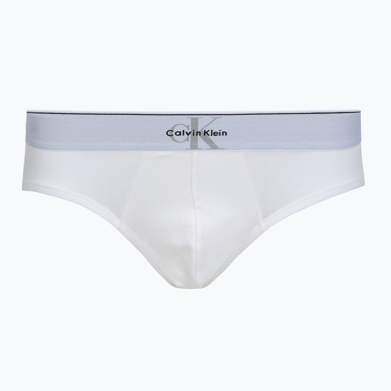 Herrenslips Calvin Klein LV00NB4471 Hip Brief 3 Paar black/misty grey/white 2
