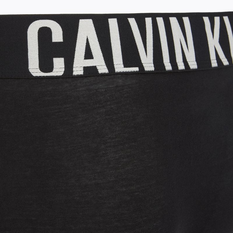 Boxershorts Calvin Klein 000NB3609A Boxer Brief 3 pairs black w/oatmeal logo/black w/age 6