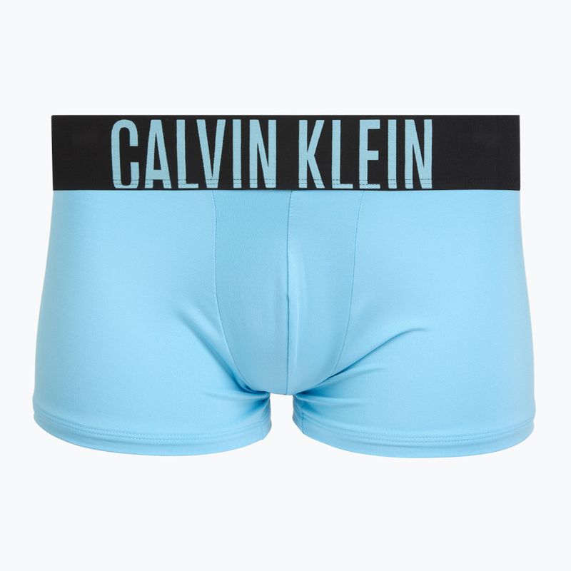 Herrenboxershorts Calvin Klein 000NB3775A Trunk 3 pairs ombre bluee/chilly bluee/punch pink 2
