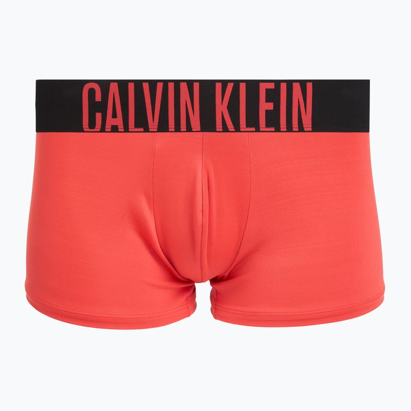 Herrenboxershorts Calvin Klein 000NB3775A Trunk 3 pairs ombre bluee/chilly bluee/punch pink 3