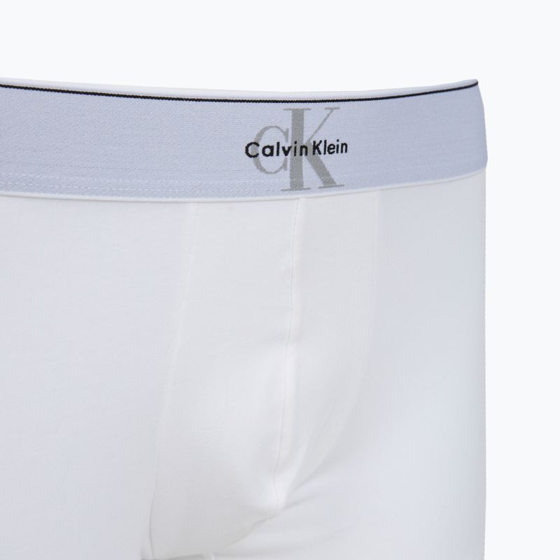 Herrenboxershorts Calvin Klein LV00NB4472 Trunk 3 pairs black/misty grey/white 4