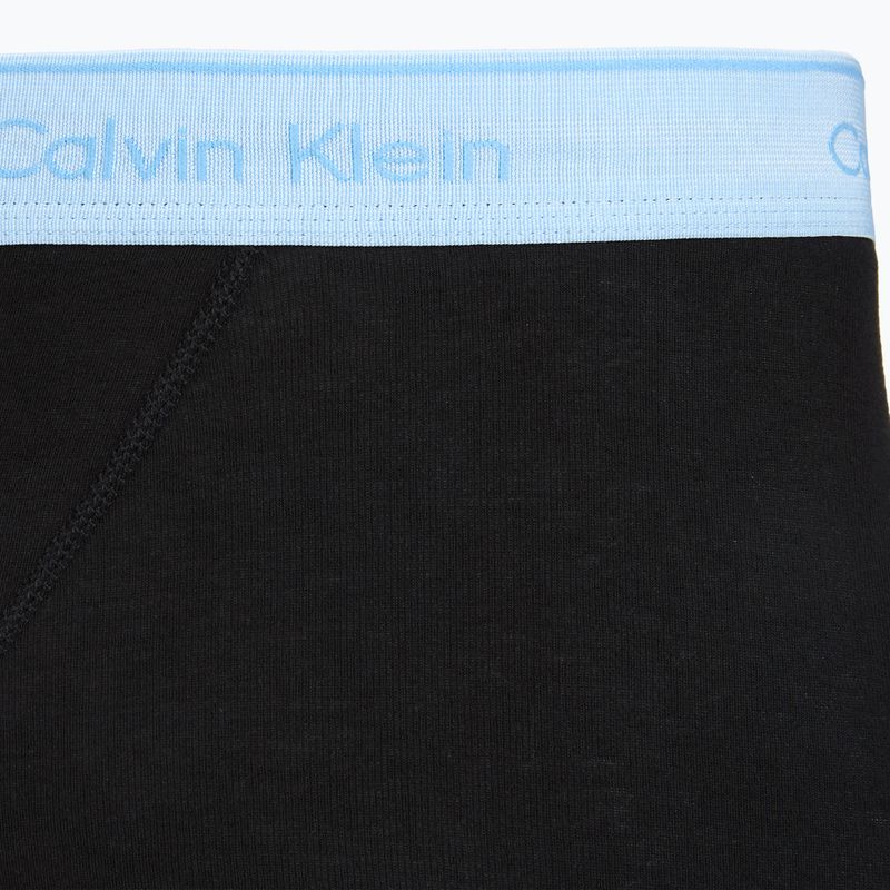 Boxershorts Calvin Klein LV00NB1897 Trunk 5 pairs of black bodies with black/misty grey/purple 4