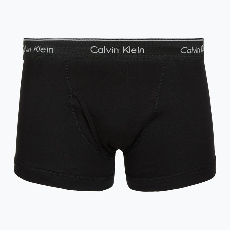Boxershorts Calvin Klein LV00NB1897 Trunk 5 pairs of black bodies with black/misty grey/purple 7