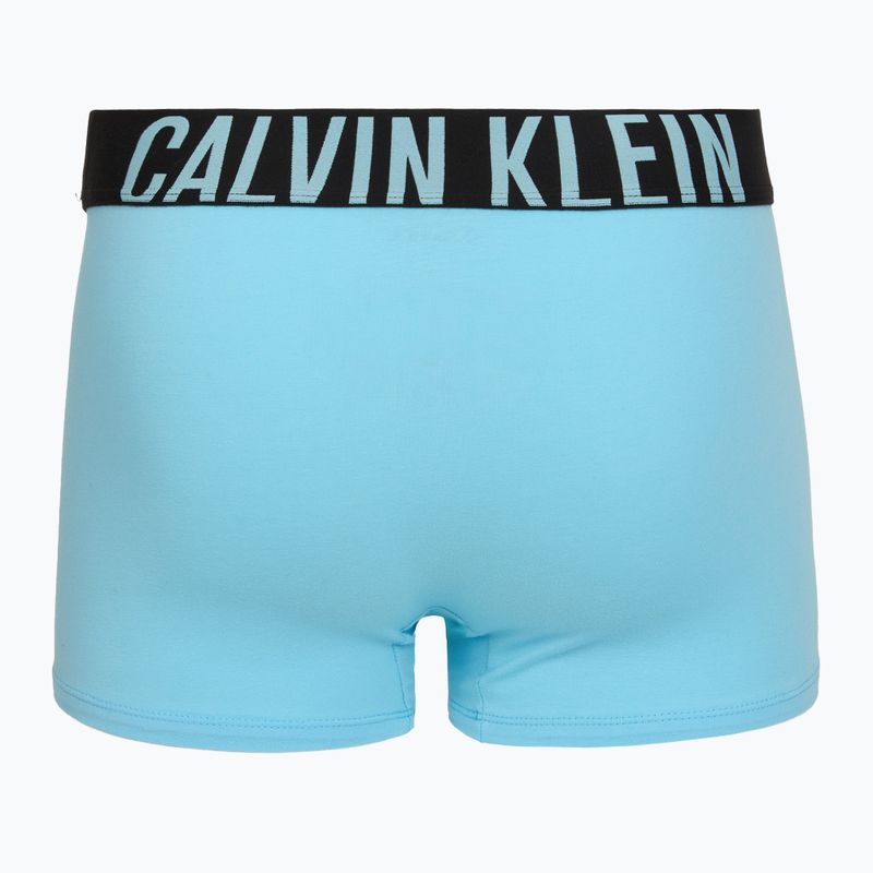 Herren-Boxershorts Calvin Klein 000NB3608A Trunk 3 Paar harbor mist/black/chilly blue 3