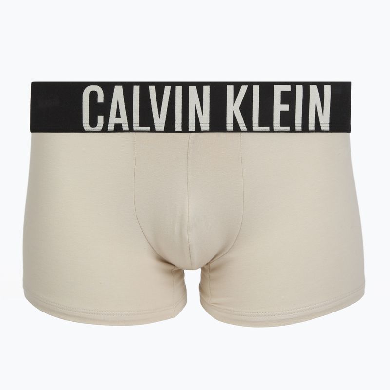 Herren-Boxershorts Calvin Klein 000NB3608A Trunk 3 Paar oatmeal/aged redwood/bright turquoi 2