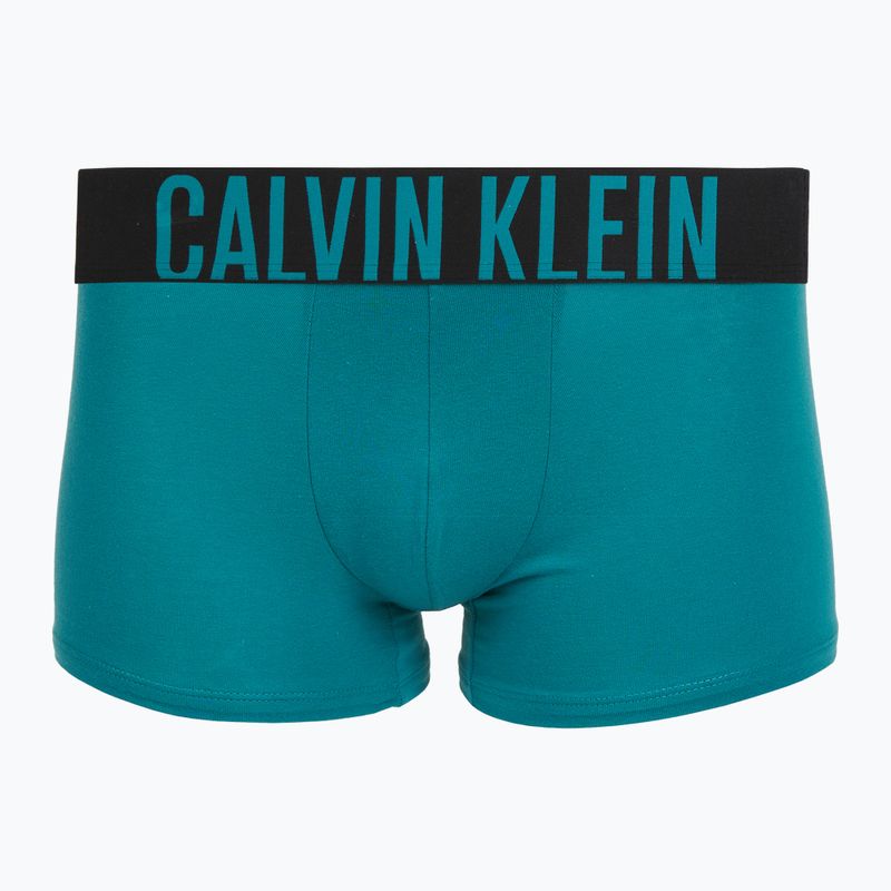 Herren-Boxershorts Calvin Klein 000NB3608A Trunk 3 Paar oatmeal/aged redwood/bright turquoi 3