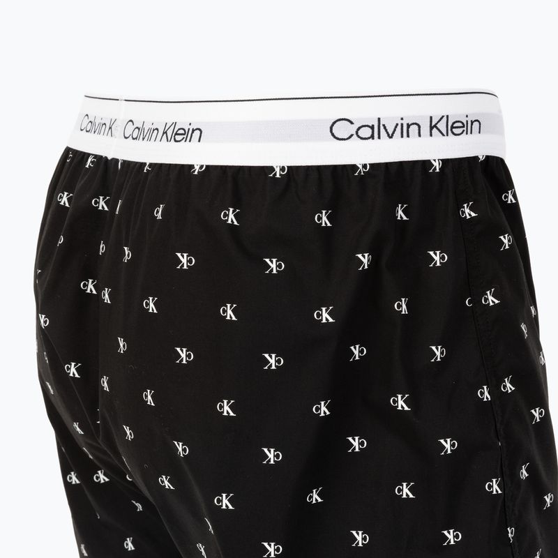 Boxershorts Calvin Klein LV00NM2831 Boxer Trad diamond logo black 3