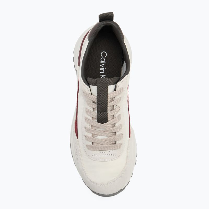 Damenschuhe Calvin Klein YW0YW02075 Hike Runner MG Nylon Mix lily white/beluga 5