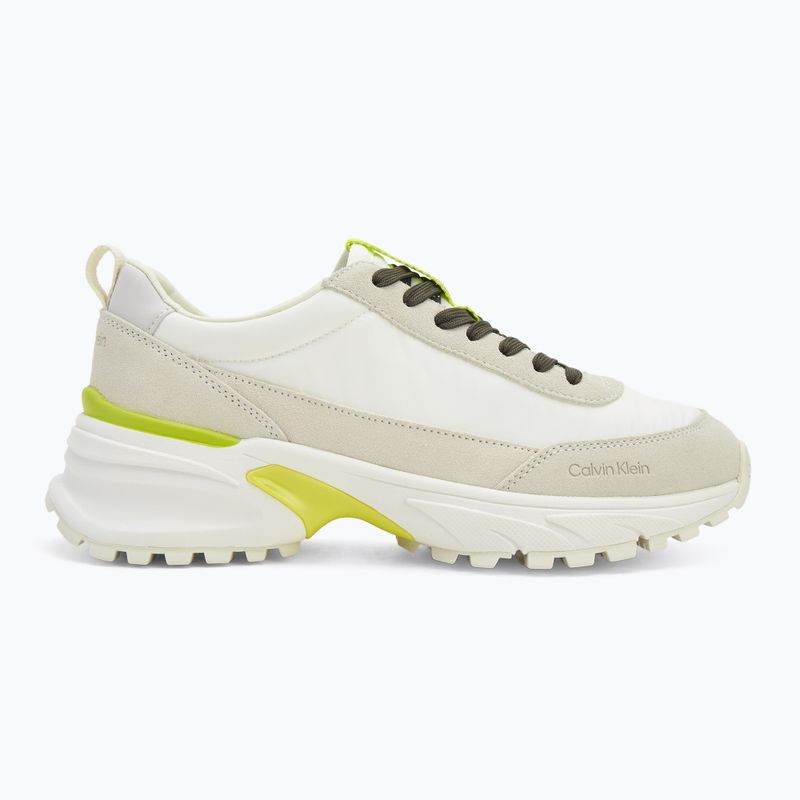 Damenschuhe Calvin Klein YW0YW02075 Hike Runner MG Nylon Mix bright white/primrose/beluga 2