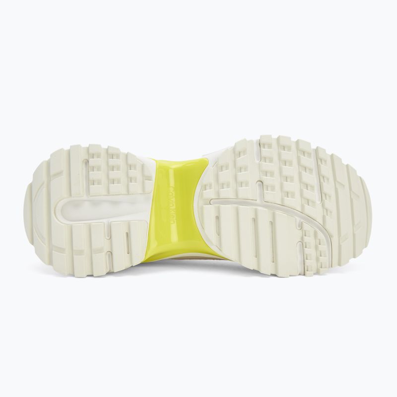 Damenschuhe Calvin Klein YW0YW02075 Hike Runner MG Nylon Mix bright white/primrose/beluga 4