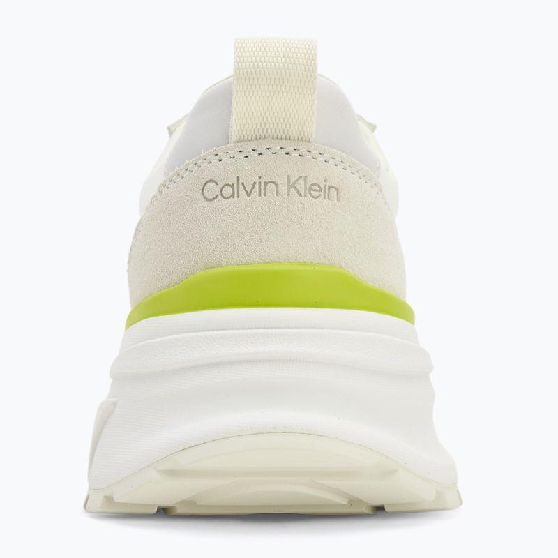 Damenschuhe Calvin Klein YW0YW02075 Hike Runner MG Nylon Mix bright white/primrose/beluga 6