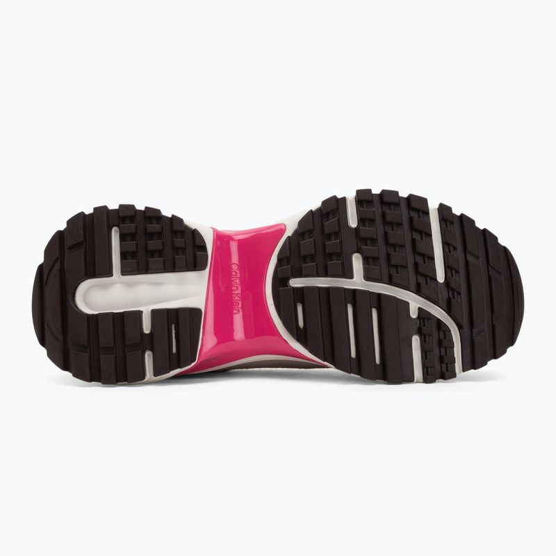 Damenschuhe Calvin Klein YW0YW02075 Hike Runner MG Nylon Mix chateau/silver mink/pink 4