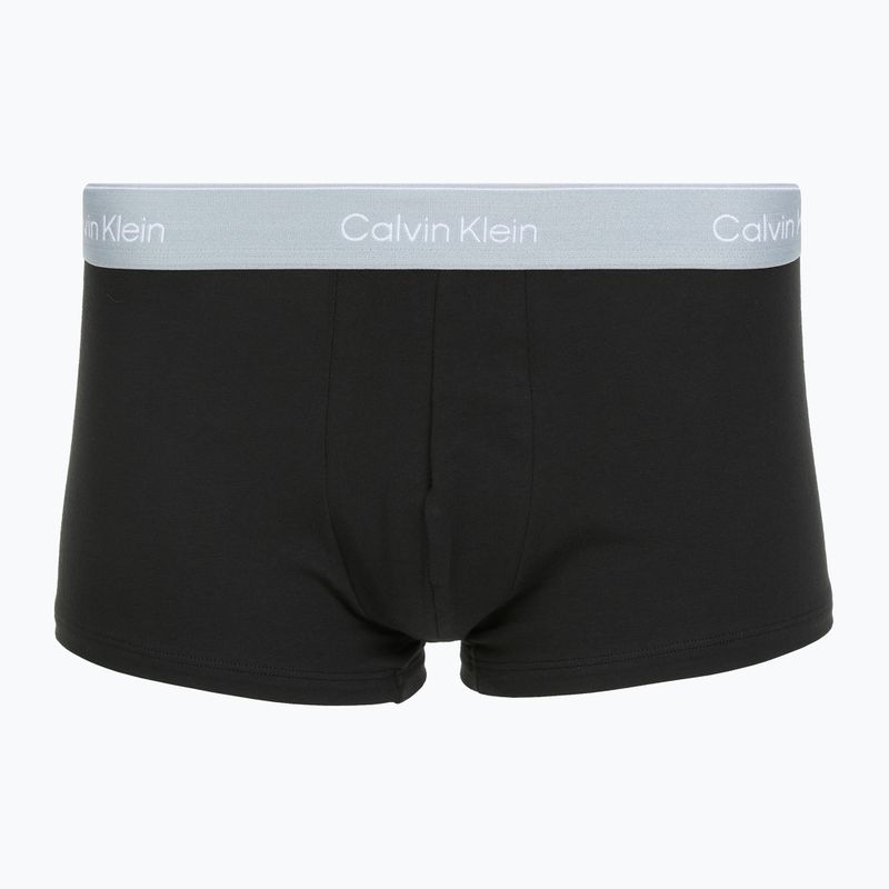 Boxershorts Calvin Klein LV00NB4389 Low Rise Trunk 3er-Pack black/adrenaline rush/white/black 2