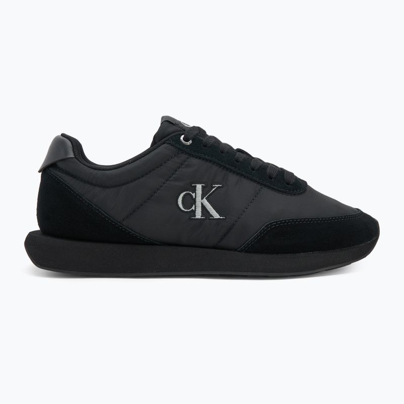 Herrenschuhe Calvin Klein YM0YM01361 Retro Runner Essential MIX MAT triple black 2