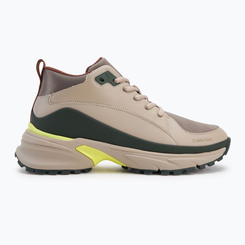 Herrenschuhe Calvin Klein YM0YM01418 Hike Runner Mid Laceup Tech Mix desert taupe/smog/sorrel/thyme 2