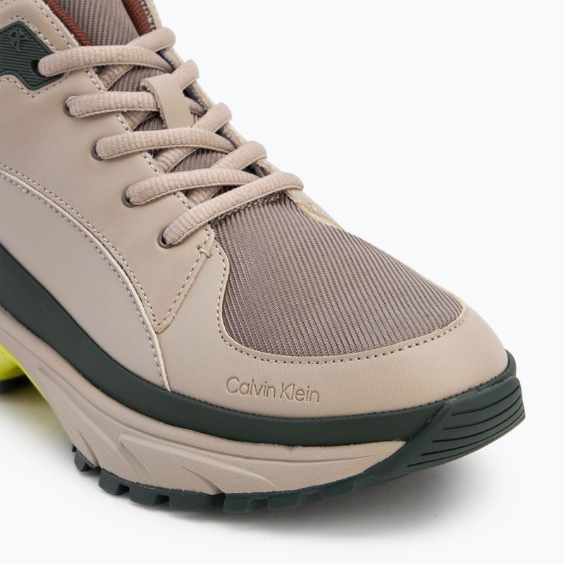 Herrenschuhe Calvin Klein YM0YM01418 Hike Runner Mid Laceup Tech Mix desert taupe/smog/sorrel/thyme 7