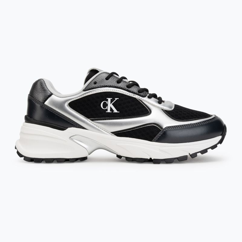 Herren Schuhe Calvin Klein YM0YM01402 Hike Runner Laceup Mesh Mix black/silver 2