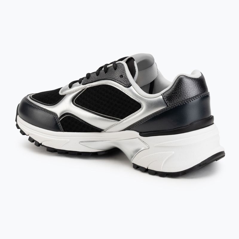 Herren Schuhe Calvin Klein YM0YM01402 Hike Runner Laceup Mesh Mix black/silver 3