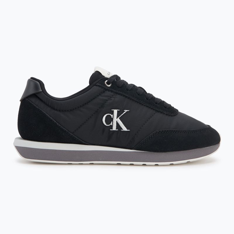 Herrenschuhe Calvin Klein YM0YM01361 Retro Runner Ess Mix Mat black/stormfront/vaporous white 2
