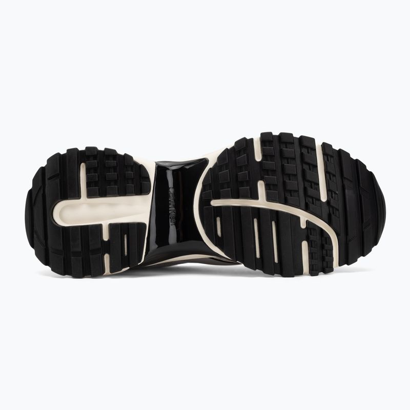 Herren-Sneaker Calvin Klein YM0YM01402 Hike Runner Laceup Mesh Mix silver/black/marshmallow 4