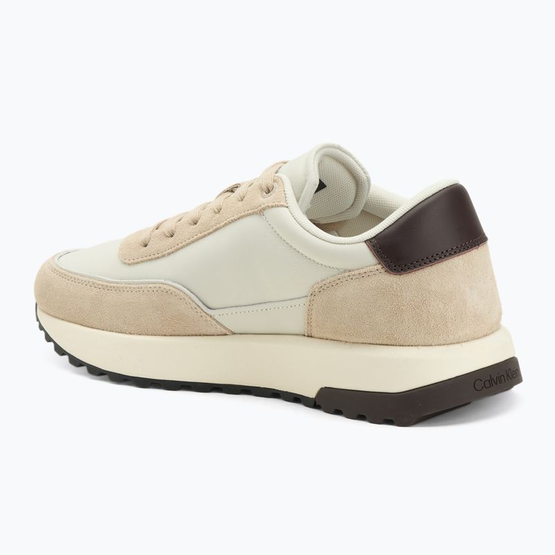 Herrenschuhe Calvin Klein HM0HM01714 Low-Top Schnürschuh silvermoss/vaporous white/burgundy 3