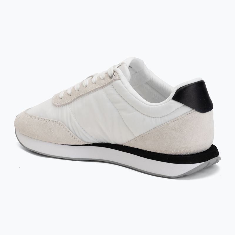 Damenschuhe Calvin Klein YW0YW01990 Retro Runner Lace Up Nylon MG bright white/black 3