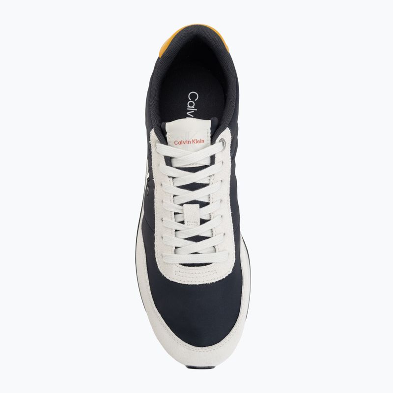 Herren Schuhe Calvin Klein YM0YM01361 Retro Runner Ess Mix Mat vaporous white/casual bluee/cooling 5