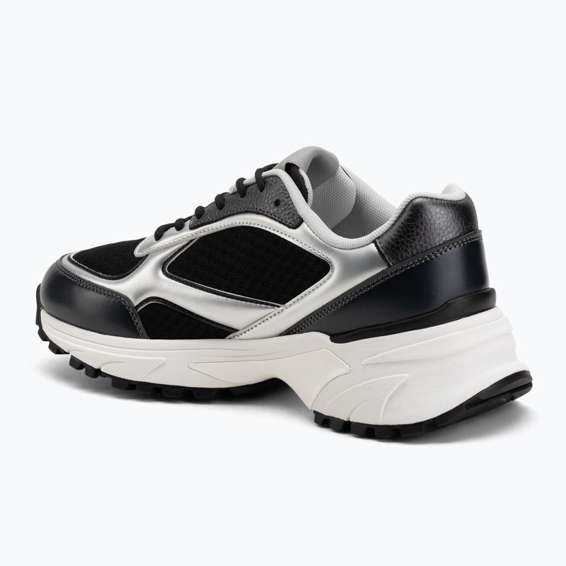 Damenschuhe Calvin Klein YW0YW02063 Hike Runner Lace Up Mesh Mix black/silver 3