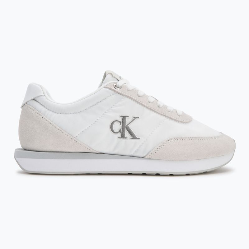 Herren-Sneaker Calvin Klein YM0YM01361 Retro Runner Ess Mix Mat triple bright white 2