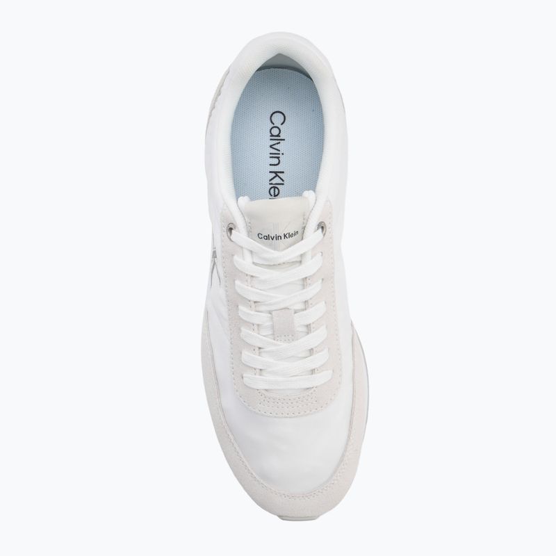 Herren-Sneaker Calvin Klein YM0YM01361 Retro Runner Ess Mix Mat triple bright white 5