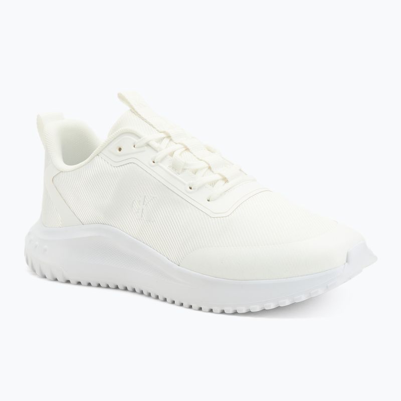 Herrenschuhe Calvin Klein YM0YM01442 Eva Runner Lace Up Mat Mix 0GJ triple bright white