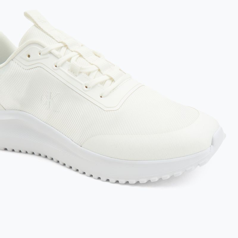 Herrenschuhe Calvin Klein YM0YM01442 Eva Runner Lace Up Mat Mix 0GJ triple bright white 7