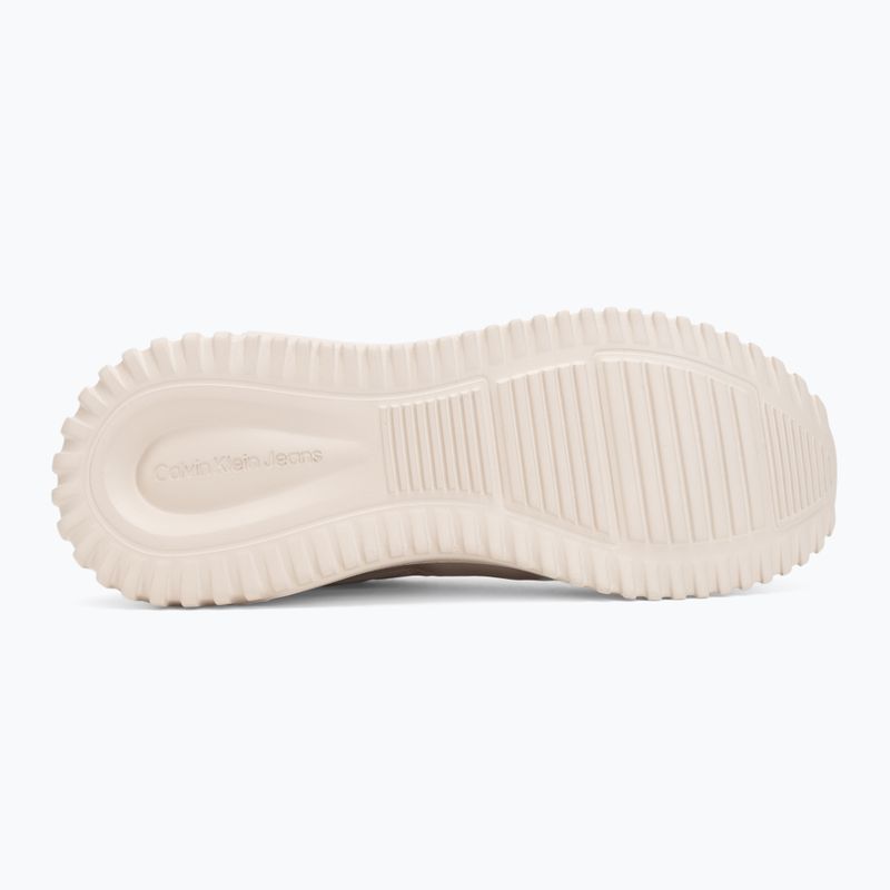 Damenschuhe Calvin Klein YW0YW02016 Eva Runner Lace Up Mat Mix 0GN stony beige/turtle dove/silver 4