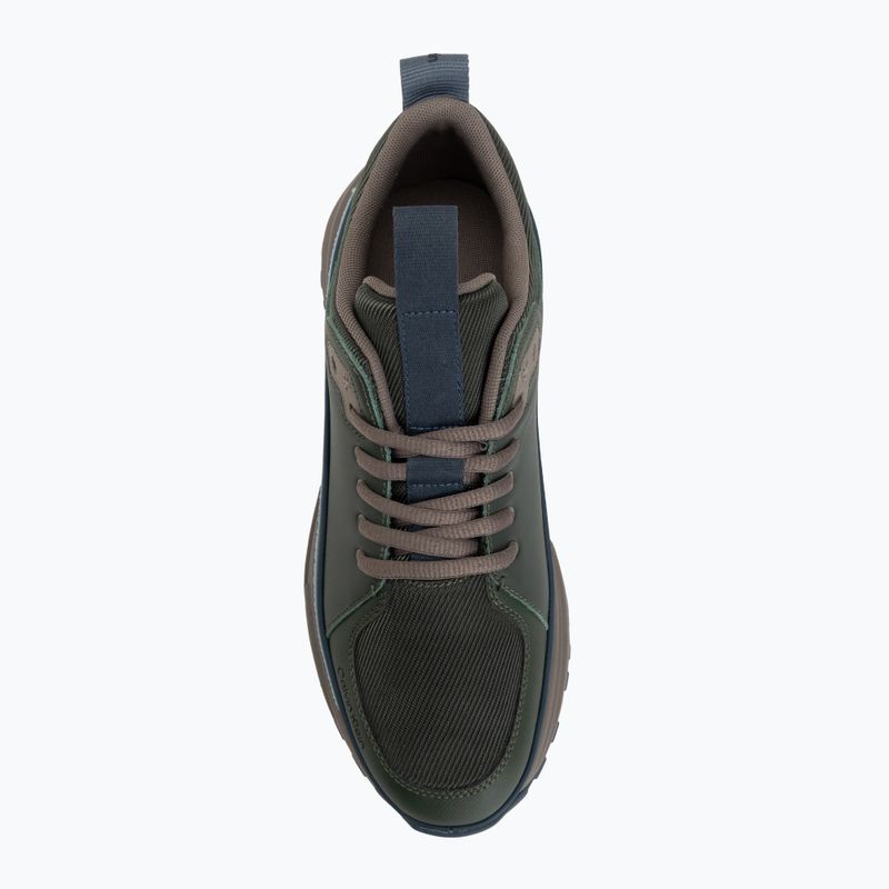 Herren Schuhe Calvin Klein YM0YM01417 Hike Runner Laceup Tech Mix thym/taupe smog 5