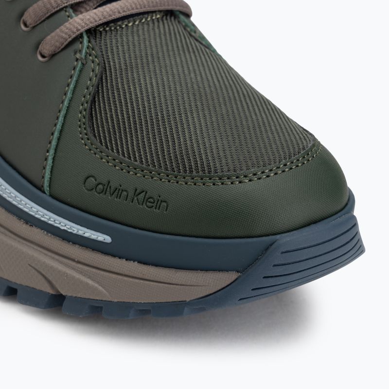 Herren Schuhe Calvin Klein YM0YM01417 Hike Runner Laceup Tech Mix thym/taupe smog 7