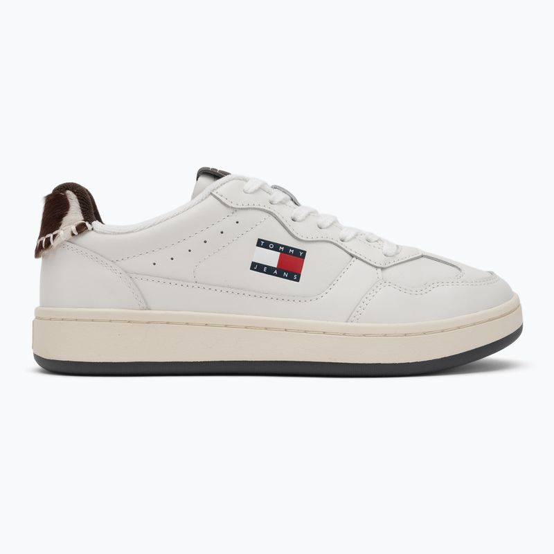 Damenschuhe Tommy Hilfiger Archive 98 Calf Hair Tab ecru/dark coffee 2