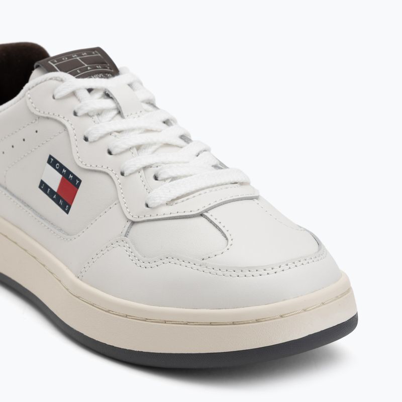 Damenschuhe Tommy Hilfiger Archive 98 Calf Hair Tab ecru/dark coffee 7