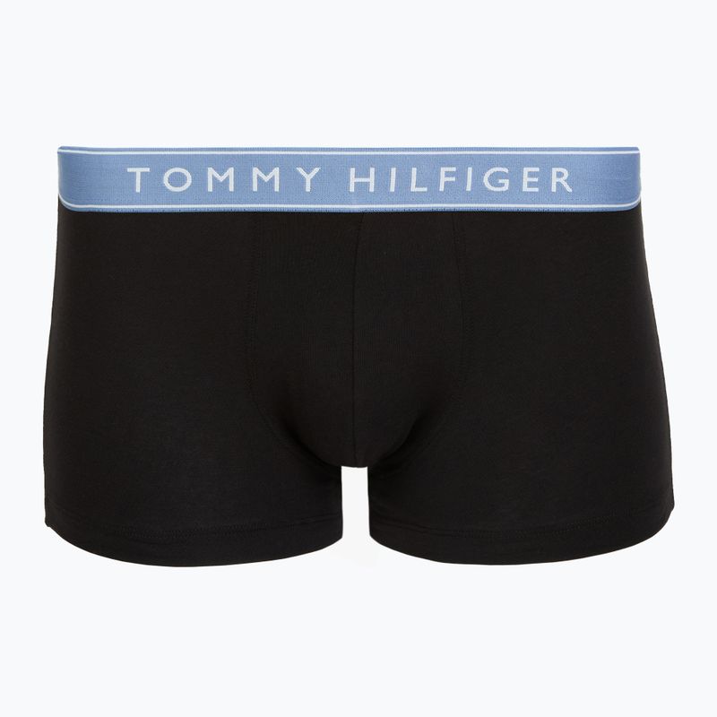 Boxershorts Tommy Hilfiger Trunk WB 3 pairs brick blue/terra red/army green 2