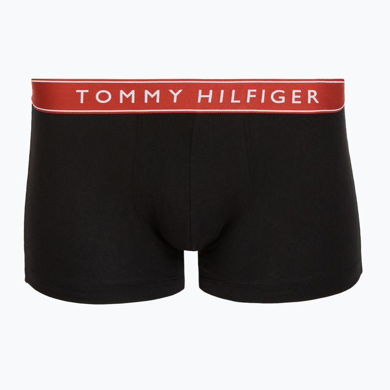 Boxershorts Tommy Hilfiger Trunk WB 3 Paar brick blue/terra red/army green 3