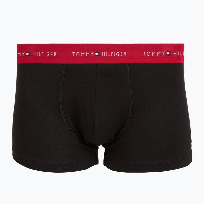 Herrenboxershorts Tommy Hilfiger Trunk WB 5 pairs rs ju/fr rd/md mr/white/dp brg 4