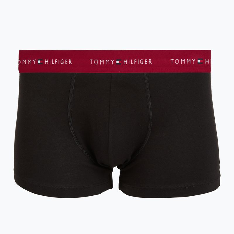 Herrenboxershorts Tommy Hilfiger Trunk WB 5 pairs rs ju/fr rd/md mr/white/dp brg 5