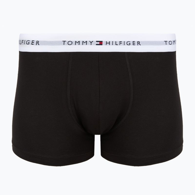 Boxershorts Tommy Hilfiger Trunk WB 7 pairs blk/mid red/aegean sea/dsrt sky/blu jeans/f r/wht 4